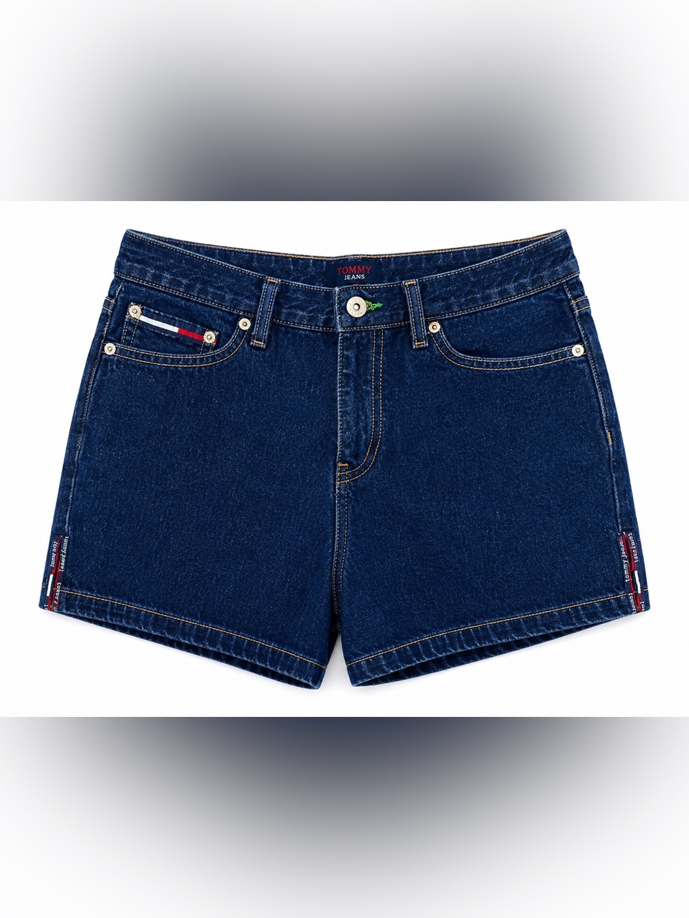 Tommy Hilfiger Navy Blue Denim Women's Shorts
